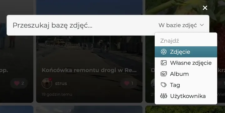 Zmiana zbioru przeszukiwania.
